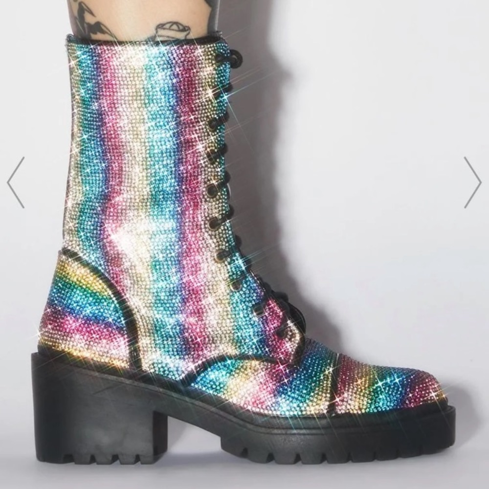 FREAK GALORE ANKLE BOOTS from dolls kill - Picture 3 of 4